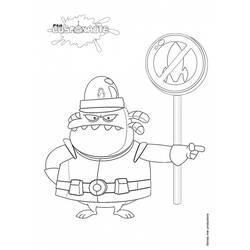 Dibujo para colorear: Astronauta (Carreras y Profesiones) #87635 - Dibujos para Colorear e Imprimir Gratis