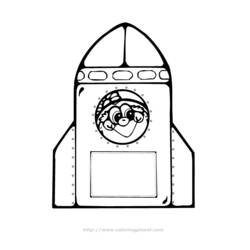 Dibujo para colorear: Astronauta (Carreras y Profesiones) #87837 - Dibujos para Colorear e Imprimir Gratis