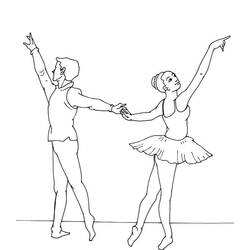 Dibujo Bailarín (Carreras y Profesiones) #179156 para imprimir y colorear