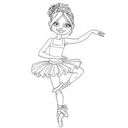 Dibujo Bailarín (Carreras y Profesiones) #179163 para imprimir y colorear