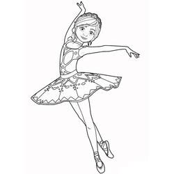 Dibujo Bailarín (Carreras y Profesiones) #179173 para imprimir y colorear