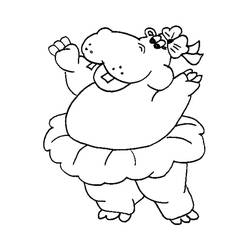 Dibujo Bailarín (Carreras y Profesiones) #179176 para imprimir y colorear
