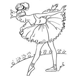 Dibujo Bailarín (Carreras y Profesiones) #179178 para imprimir y colorear