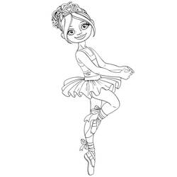 Dibujo Bailarín (Carreras y Profesiones) #179181 para imprimir y colorear