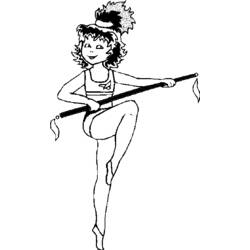 Dibujo Bailarín (Carreras y Profesiones) #92143 para imprimir y colorear