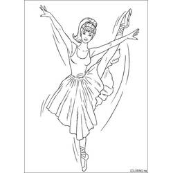 Dibujo Bailarín (Carreras y Profesiones) #92152 para imprimir y colorear