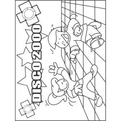 Dibujo Bailarín (Carreras y Profesiones) #92169 para imprimir y colorear