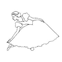 Dibujo Bailarín (Carreras y Profesiones) #92170 para imprimir y colorear