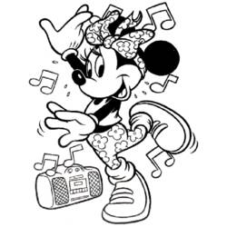 Dibujo para colorear: Bailarín (Carreras y Profesiones) #92192 - Dibujos para Colorear e Imprimir Gratis