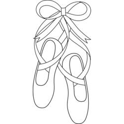 Dibujo para colorear: Bailarín (Carreras y Profesiones) #92240 - Dibujos para Colorear e Imprimir Gratis