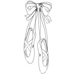 Dibujo para colorear: Bailarín (Carreras y Profesiones) #92244 - Dibujos para Colorear e Imprimir Gratis