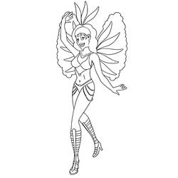 Dibujo para colorear: Bailarín de Samba Brasileño (Carreras y Profesiones) #191780 - Dibujos para Colorear e Imprimir Gratis