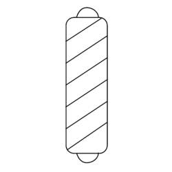 Dibujo para colorear: Barbero (Carreras y Profesiones) #88896 - Dibujos para Colorear e Imprimir Gratis