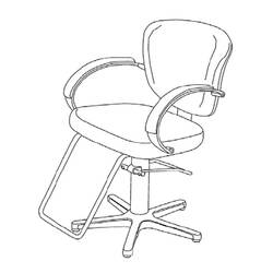 Dibujo para colorear: Barbero (Carreras y Profesiones) #88955 - Dibujos para Colorear e Imprimir Gratis