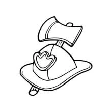 Dibujo para colorear: Bombero (Carreras y Profesiones) #105753 - Dibujos para Colorear e Imprimir Gratis