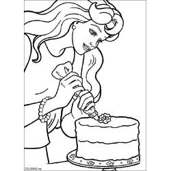 Dibujo para colorear: Cocinero (Carreras y Profesiones) #91840 - Dibujos para Colorear e Imprimir Gratis