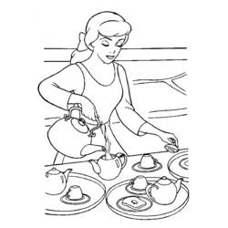 Dibujo para colorear: Cocinero (Carreras y Profesiones) #92023 - Dibujos para Colorear e Imprimir Gratis