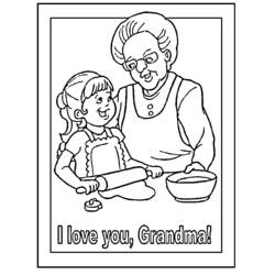 Dibujo para colorear: Cocinero (Carreras y Profesiones) #92052 - Dibujos para Colorear e Imprimir Gratis