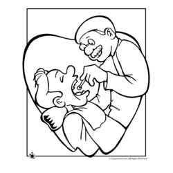 Dibujo para colorear: Dentista (Carreras y Profesiones) #92815 - Dibujos para Colorear e Imprimir Gratis