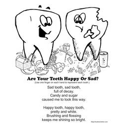 Dibujos para colorear: Dentista - Dibujos para Colorear e Imprimir Gratis