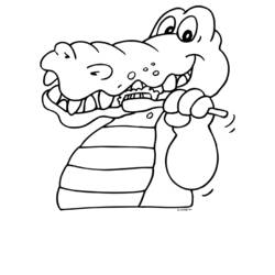 Dibujo para colorear: Dentista (Carreras y Profesiones) #92917 - Dibujos para Colorear e Imprimir Gratis