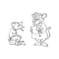 Dibujo para colorear: Doctor (Carreras y Profesiones) #93634 - Dibujos para Colorear e Imprimir Gratis