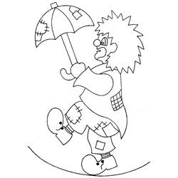 Dibujos para colorear: Funambulista - Dibujos para Colorear e Imprimir Gratis