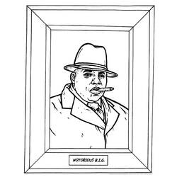 Dibujo para colorear: Gángster (Carreras y Profesiones) #149986 - Dibujos para Colorear e Imprimir Gratis