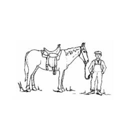 Dibujo para colorear: Granjero (Carreras y Profesiones) #96355 - Dibujos para Colorear e Imprimir Gratis