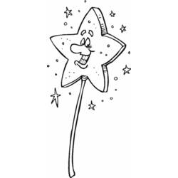 Dibujo para colorear: Mago (Carreras y Profesiones) #100732 - Dibujos para Colorear e Imprimir Gratis