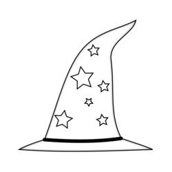 Dibujo para colorear: Mago (Carreras y Profesiones) #100765 - Dibujos para Colorear e Imprimir Gratis