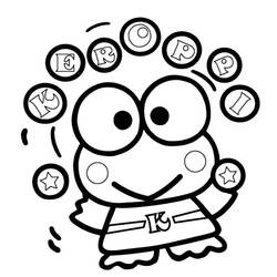 Dibujo para colorear: Malabarista (Carreras y Profesiones) #99266 - Dibujos para Colorear e Imprimir Gratis