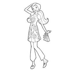 Dibujos para colorear: Maniquí - Dibujos para Colorear e Imprimir Gratis