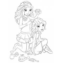 Dibujo para colorear: Peluquero (Carreras y Profesiones) #91251 - Dibujos para Colorear e Imprimir Gratis