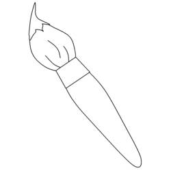 Dibujo para colorear: Pintor (Carreras y Profesiones) #104311 - Dibujos para Colorear e Imprimir Gratis