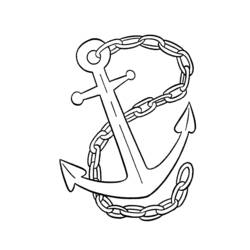 Dibujo para colorear: Pirata (Carreras y Profesiones) #105078 - Dibujos para Colorear e Imprimir Gratis