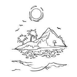 Dibujo para colorear: Pirata (Carreras y Profesiones) #105123 - Dibujos para Colorear e Imprimir Gratis