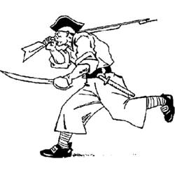 Dibujo Pirata (Carreras y Profesiones) #105282 para imprimir y colorear