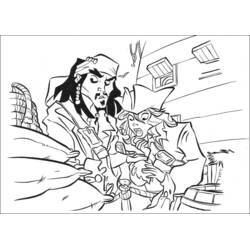 Dibujo Pirata (Carreras y Profesiones) #105340 para imprimir y colorear