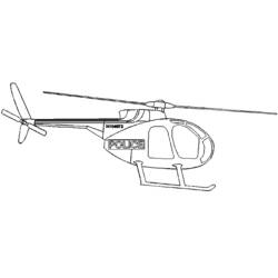 Dibujo para colorear: Policía (Carreras y Profesiones) #105475 - Dibujos para Colorear e Imprimir Gratis
