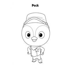 Dibujo para colorear: Sheriff (Carreras y Profesiones) #107443 - Dibujos para Colorear e Imprimir Gratis