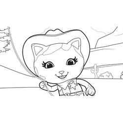 Dibujo para colorear: Sheriff (Carreras y Profesiones) #107444 - Dibujos para Colorear e Imprimir Gratis