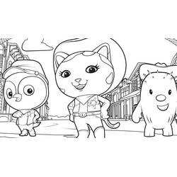 Dibujo para colorear: Sheriff (Carreras y Profesiones) #107446 - Dibujos para Colorear e Imprimir Gratis