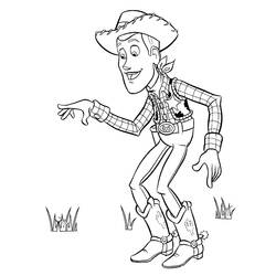 Dibujo para colorear: Sheriff (Carreras y Profesiones) #107727 - Dibujos para Colorear e Imprimir Gratis