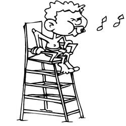 Dibujo para colorear: Socorrista (Carreras y Profesiones) #205625 - Dibujos para Colorear e Imprimir Gratis