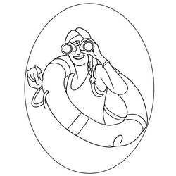 Dibujo para colorear: Socorrista (Carreras y Profesiones) #205631 - Dibujos para Colorear e Imprimir Gratis