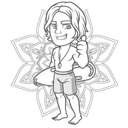 Dibujo para colorear: Socorrista (Carreras y Profesiones) #205637 - Dibujos para Colorear e Imprimir Gratis