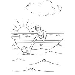 Dibujo para colorear: Socorrista (Carreras y Profesiones) #205640 - Dibujos para Colorear e Imprimir Gratis