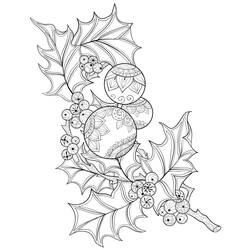 Dibujo para colorear: Navidad Adulto (Colorear Adultos) #215663 - Dibujos para Colorear e Imprimir Gratis