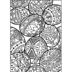 Dibujos para colorear: Pascua Adulto - Dibujos para Colorear e Imprimir Gratis